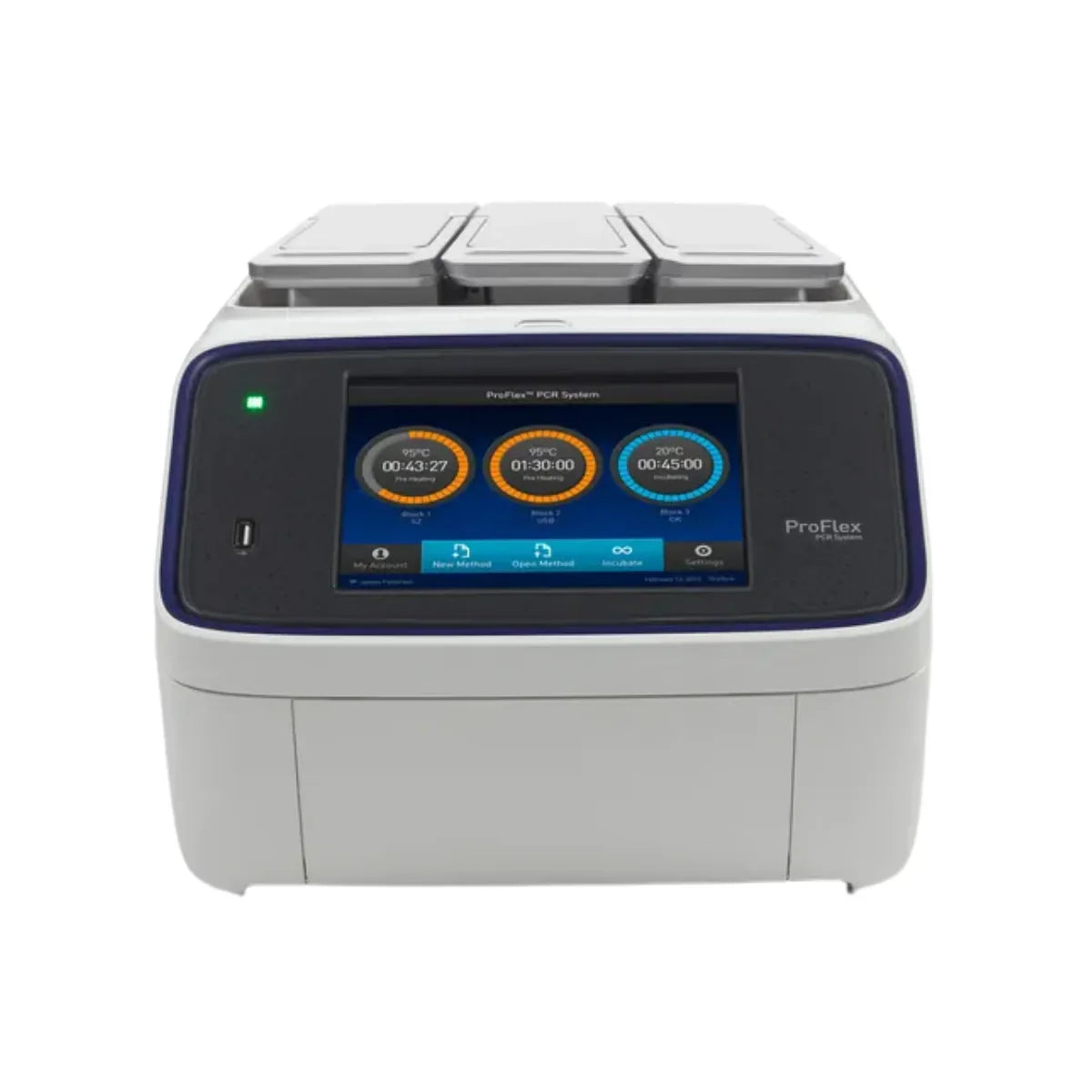 Applied Biosystems ProFlex PCR System 3x32 thermal cycler for DNA amplification
3 x 32
PCR Machine,
DNA Amplification,
PCR Instrument,
ProFlex PCR System,
ProFlex thermal cycler,
Applied Biosystems ProFlex,
automated PCR system,