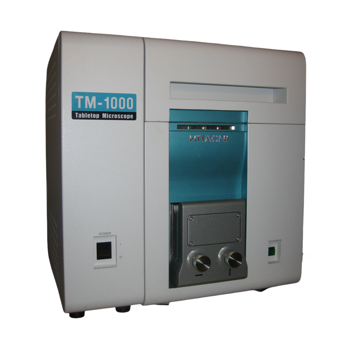 Hitachi TM-1000 tabletop scanning electron microscope for laboratory imaging