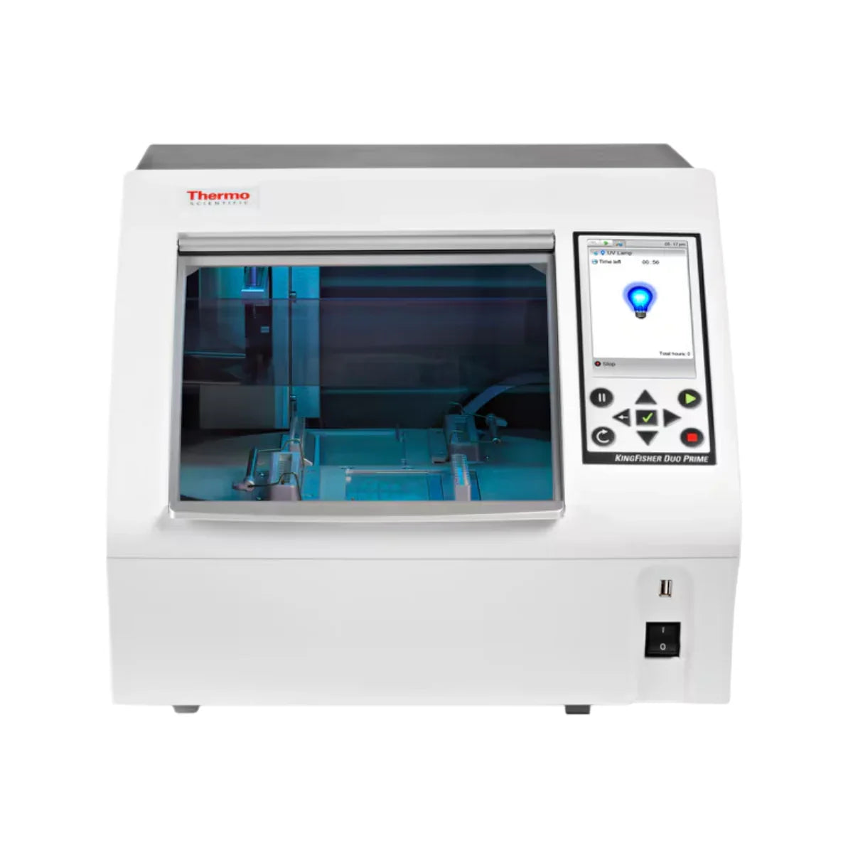 Thermo Scientific KingFisher Duo Prime purification system for automated magnetic bead sample preparation
KingFisher Duo Prime,
Thermo KingFisher,
Thermo KingFisher Duo Prime,
clinical lab purification system,
scientific purification system,