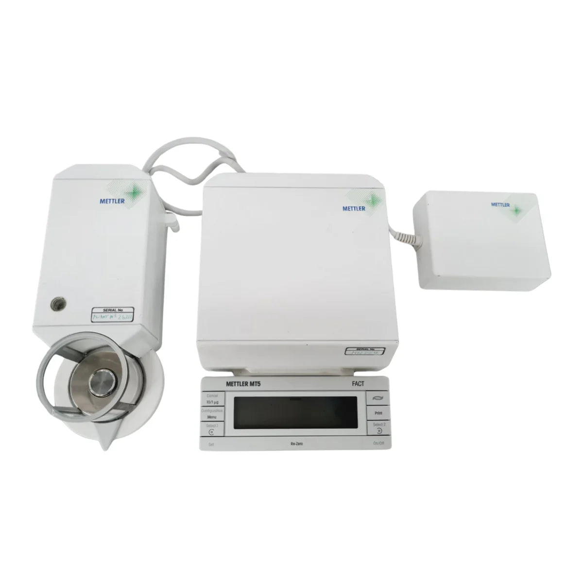 Mettler Toledo MX5 High Precision Analytical Balance for micro-level measurement.
MT5,
Mettler Toledo MX5,
Toledo MX5,
MT5 analytical microbalance,