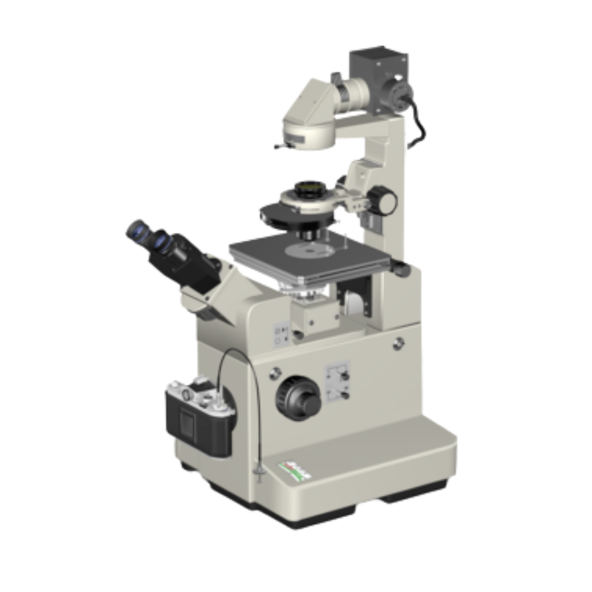 Nikon Diaphot inverted microscope for live cell imaging and lab research