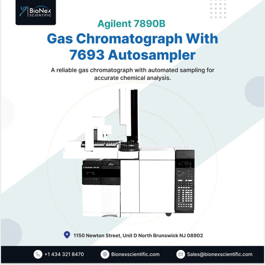 agilent 7890b gas chromatograph for high-precision analytical chemistry and compound separation