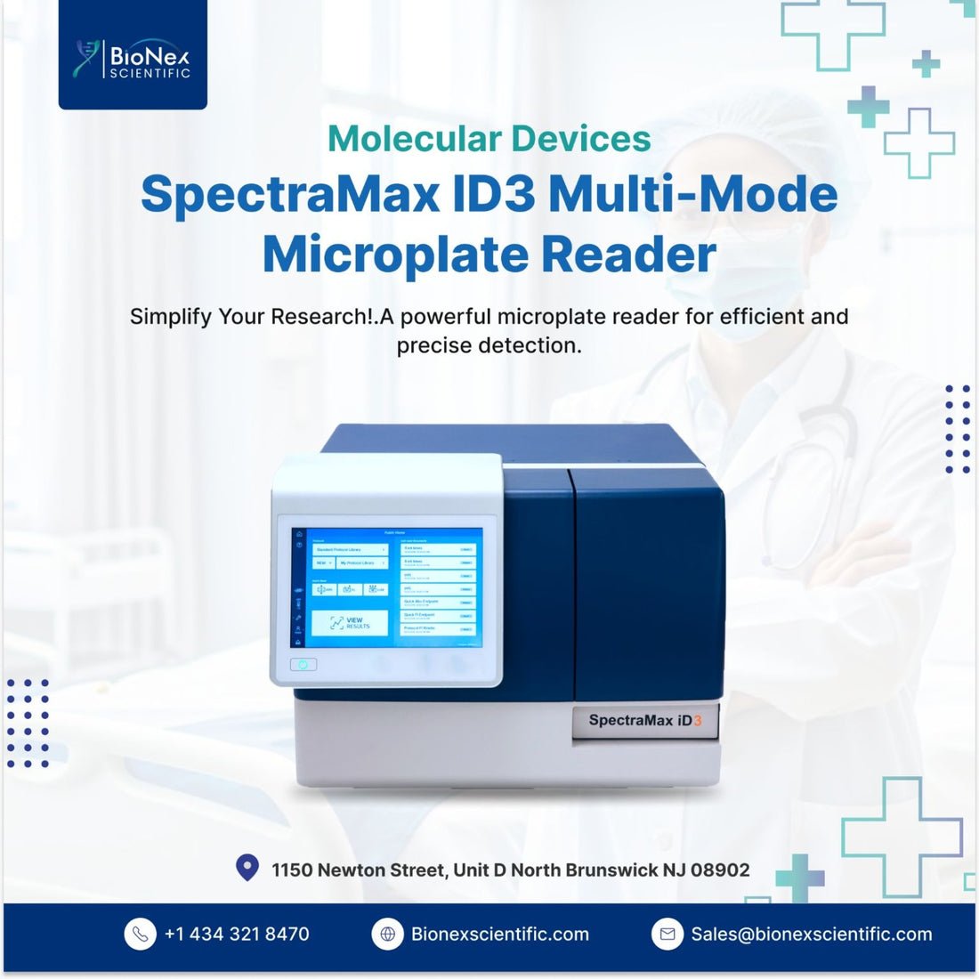spectramax id3 microplate reader for advanced research and assay detection