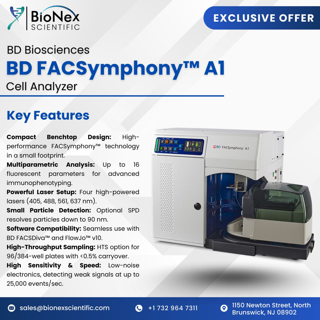 bd facsymphony a1 cell analyzer used for advanced cell analysis