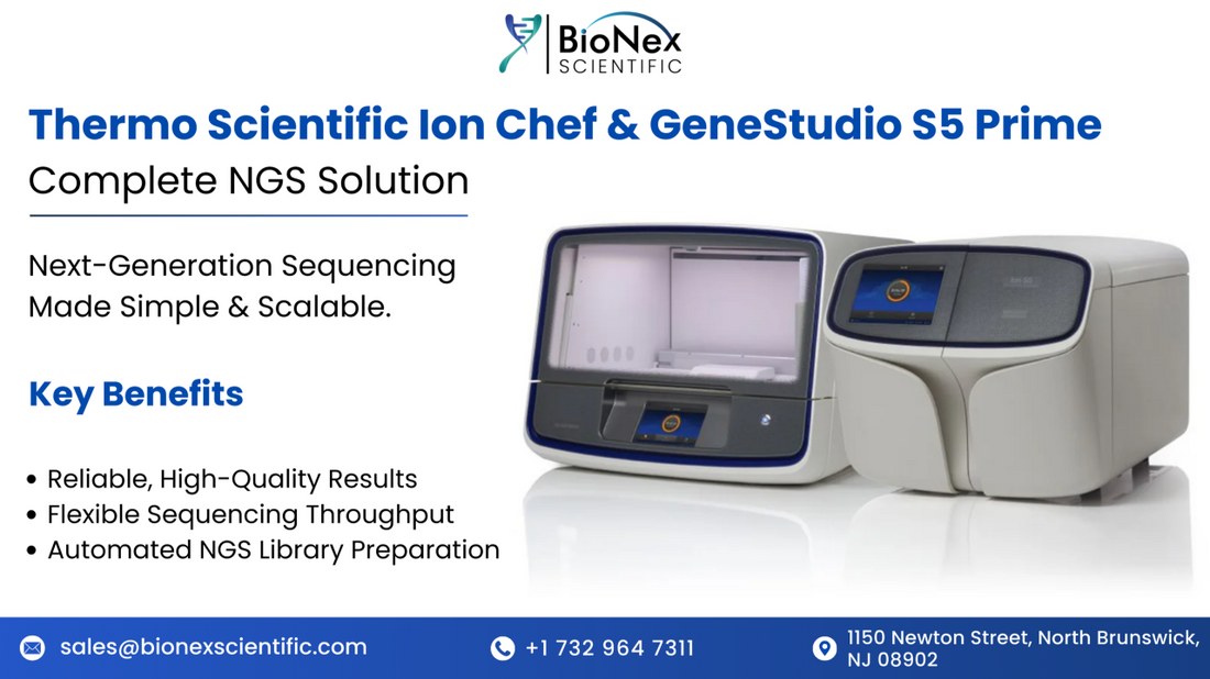 Thermo Scientific Ion Chef & GeneStudio S5 Prime complete NGS solution