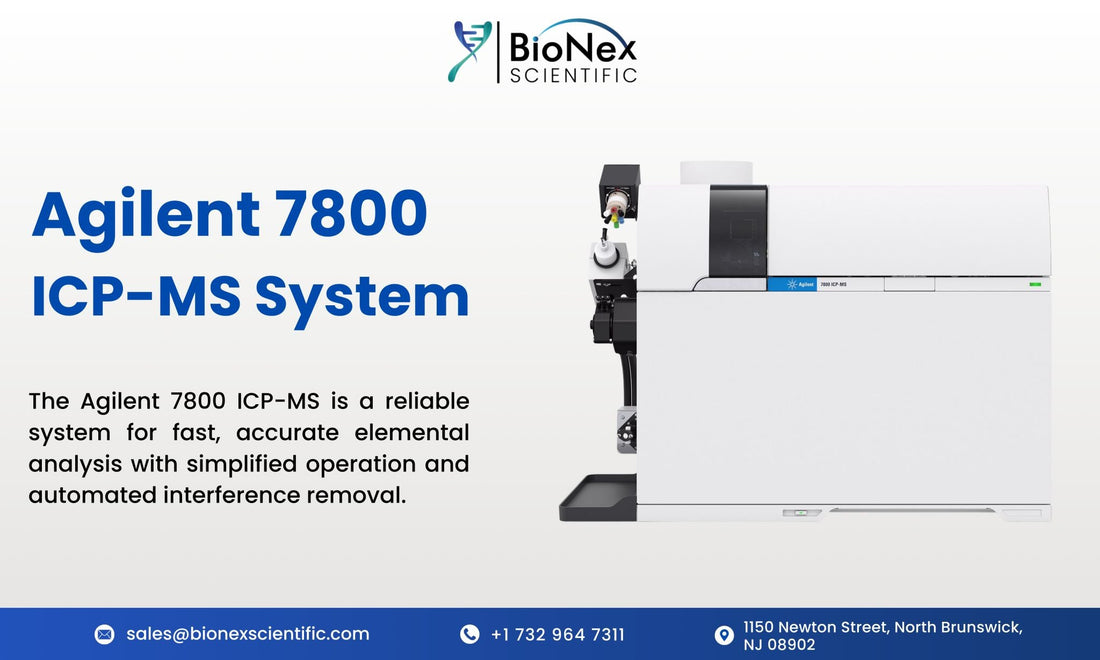 agilent 7800 icp-ms system for precise elemental analysis in laboratory research