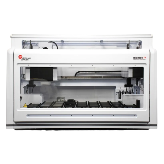 Beckman Coulter Biomek i7 hybrid liquid handler for automated high-throughput sample processing
Biomek i7 Hybrid,
automated liquid handler,
robotic pipetting system,
genomics automation platform,