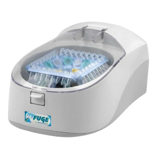 Benchmark Scientific myFuge™ 12 mini centrifuge for compact, high-efficiency laboratory sample separation
Benchmark myFuge 12,
myFuge™ 12 mini centrifuge,
compact benchtop centrifuge,
mini lab centrifuge