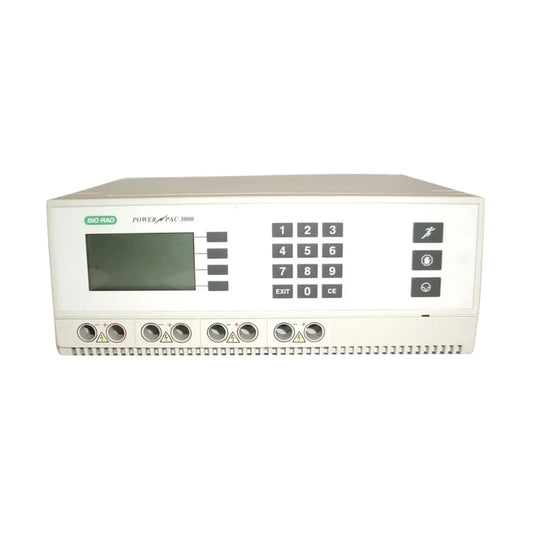 Bio-Rad PowerPac 3000 electrophoresis power supply for gel and protein analysis
 PowerPac 3000,
PowerPac 3000 specifications,
PowerPac 3000 power supply,
Bio-Rad PowerPac 3000,
Bio-Rad power supply,