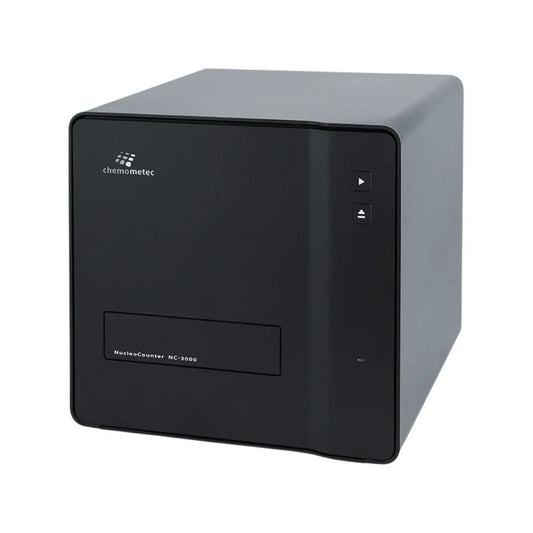 ChemoMetec NucleoCounter NC-3000 advanced image cytometer for cell counting and viability analysis
NucleoCounter NC-3000,
image cytometer,
automated cell counter,
fluorescence cell analyzer
