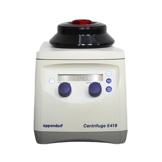 Eppendorf 5418 Benchtop Microcentrifuge in lab setup
5418 benchtop microcentrifuge,
high-speed microcentrifuge,
lab centrifuge for microtubes,
