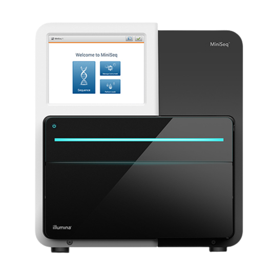 Illumina MiniSeq DNA RNA sequencer for next-generation sequencing applications
Illumina MiniSeq,
DNA RNA sequencer,
MiniSeq sequencer,
Illumina sequencing system,
