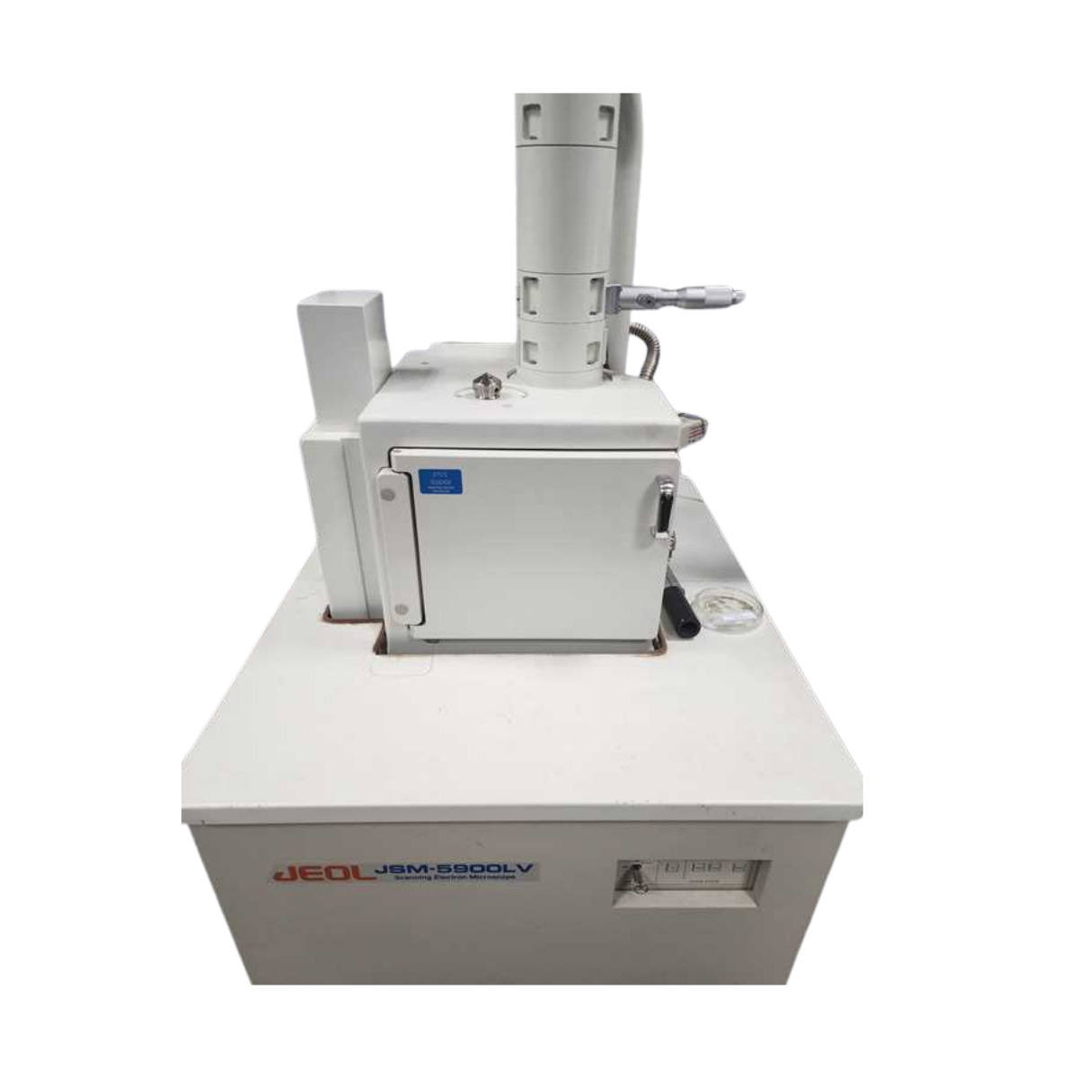 JEOL JSM-5900LV Scanning Electron Microscope for materials and surface analysis
