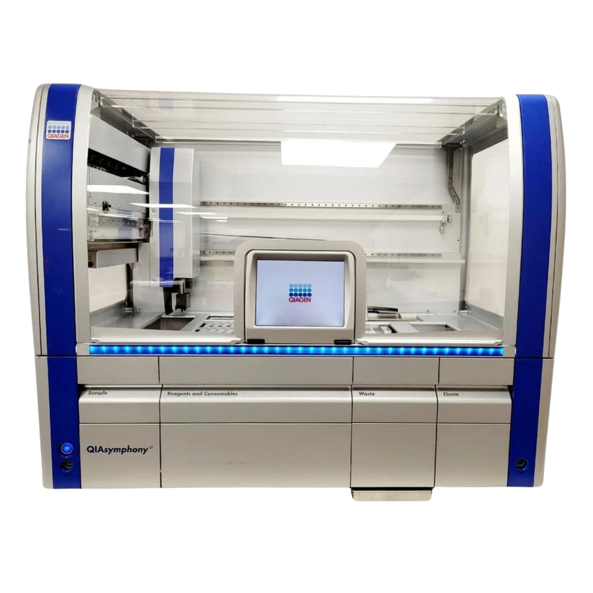 QIAGEN QIAsymphony SP automated nucleic acid purification system for DNA and RNA extraction
QIAGEN QIAsymphony SP,
nucleic acid purification system,
automated DNA RNA extraction,