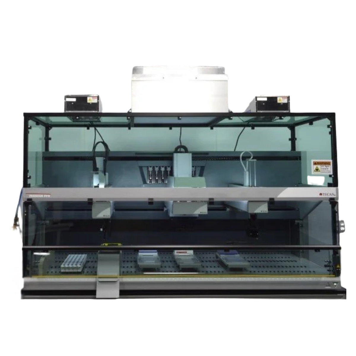 Tecan Freedom EVO-2 200 liquid handler for automated sample preparation in genomics and proteomics
Freedom EVO2 200 liquid handler,
automated liquid handling system,
robotic pipetting platform,
genomics automation instrument,