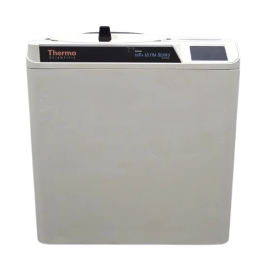 Thermo Scientific Sorvall WX 100+ ultracentrifuge for high-speed analytical and preparative applications
Thermo Scientific Sorvall WX 100+ ultracentrifuge for high-speed analytical and preparative applications,
high-speed centrifuge system,
virus purification centrifuge,
biopharmaceutical centrifuge,