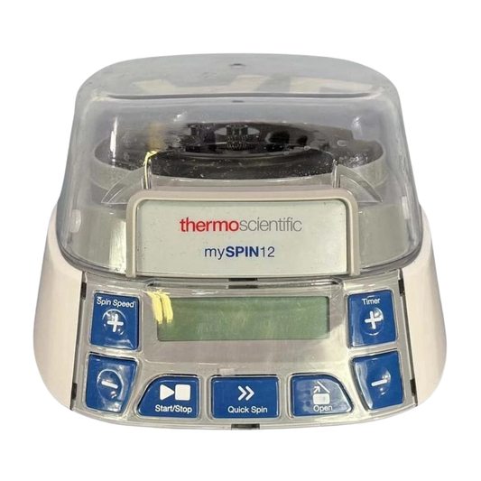 Thermo Scientific mySPIN 12 benchtop centrifuge for rapid and reliable laboratory sample separation
Thermo mySPIN 12,
benchtop centrifuge,
high-speed laboratory centrifuge,
clinical centrifuge,