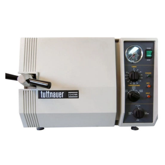 Tuttnauer 2340MK manual autoclave for reliable steam sterilization in labs and clinics
Tuttnauer 2340MK,
manual autoclave,
steam sterilizer,
Tuttnauer steam autoclave