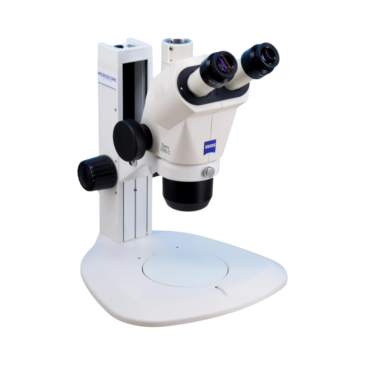 ZEISS Stemi 2000-C stereo microscope on laboratory bench